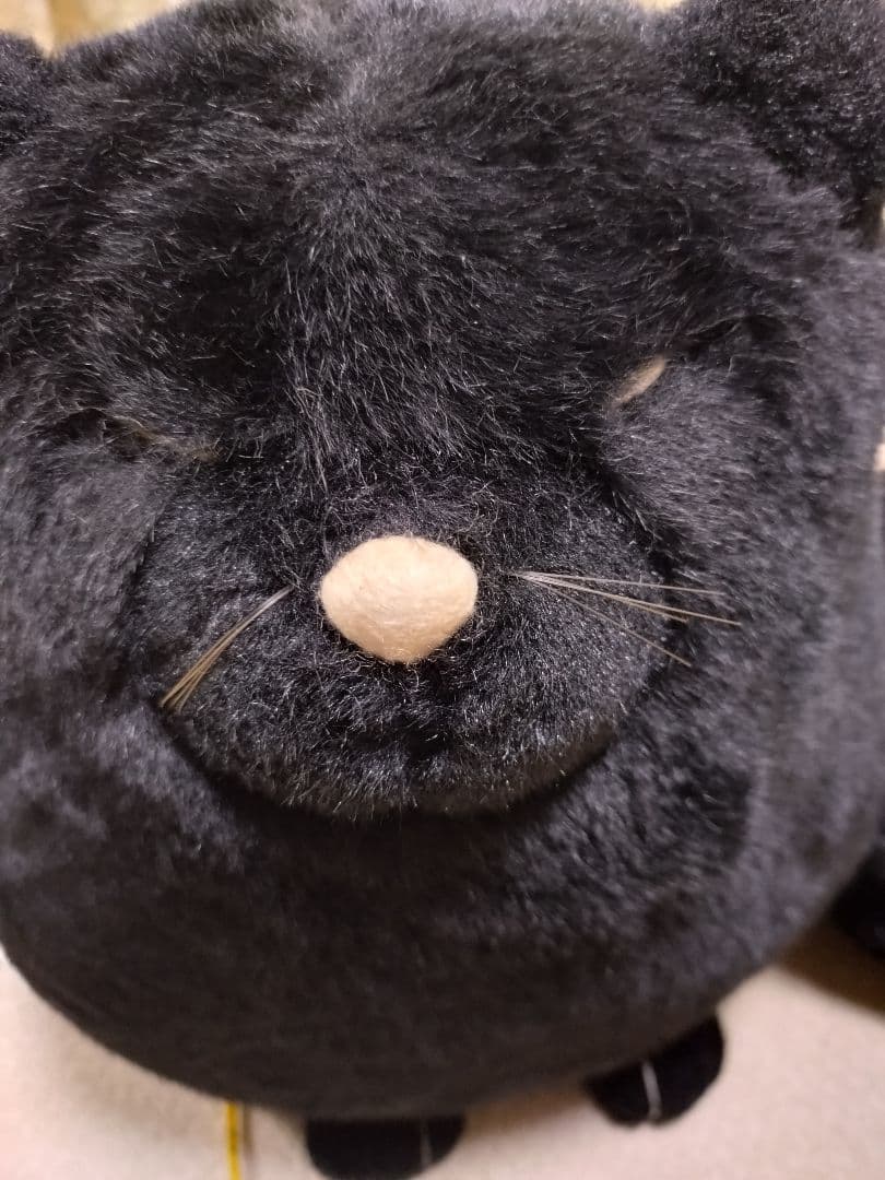 ぬいぐるみ　黒猫　ネコ　昭和レトロ　セット