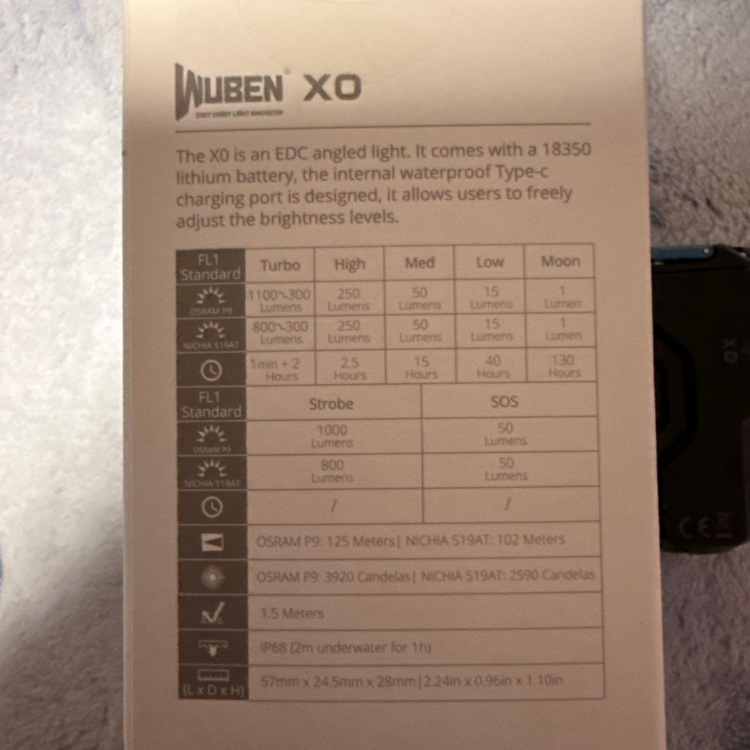 WUBEN LED懐中電灯