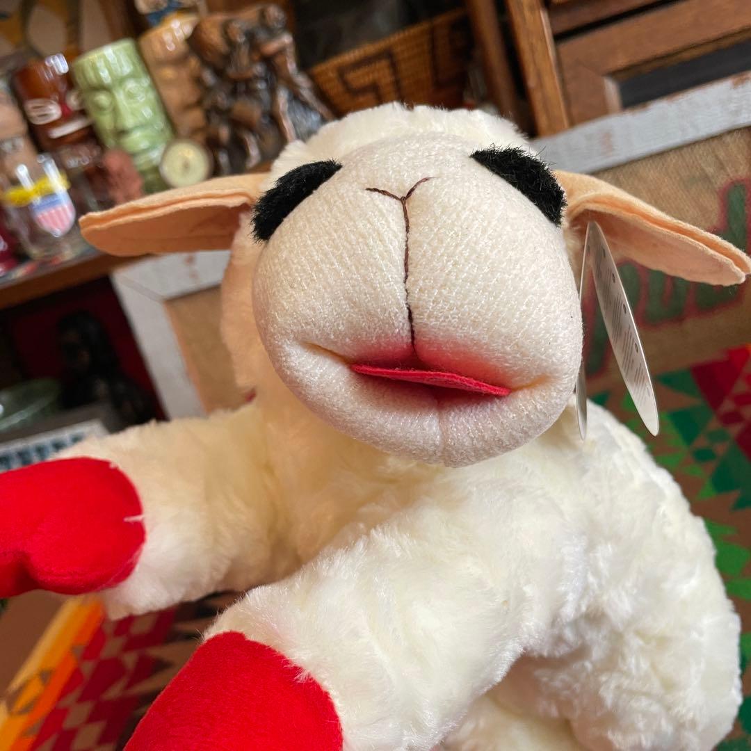 希少！ラムチョップ人形　ぬいぐるみ　未使用デッドストック品USAヴィンテージ雑貨