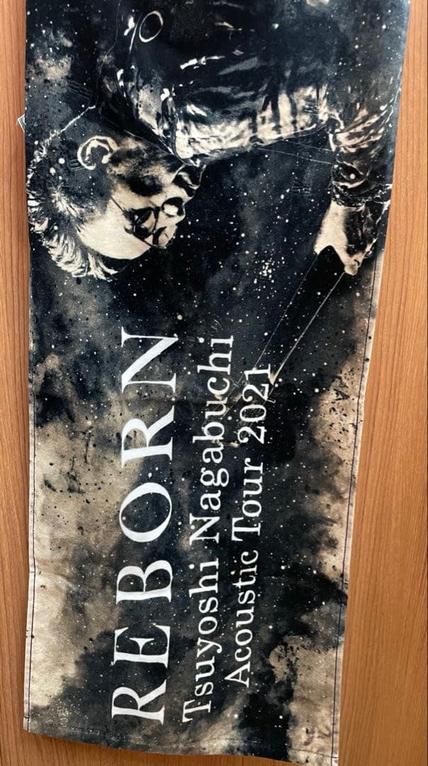 長渕剛 フェイスタオル Acoustic Tour 2021 REBORN