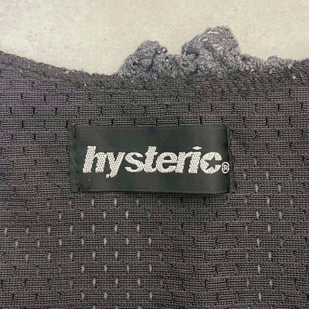 y2k✨️ 00s HYSTERIC GLAMOUR ロゴ メッシュ キャミソール