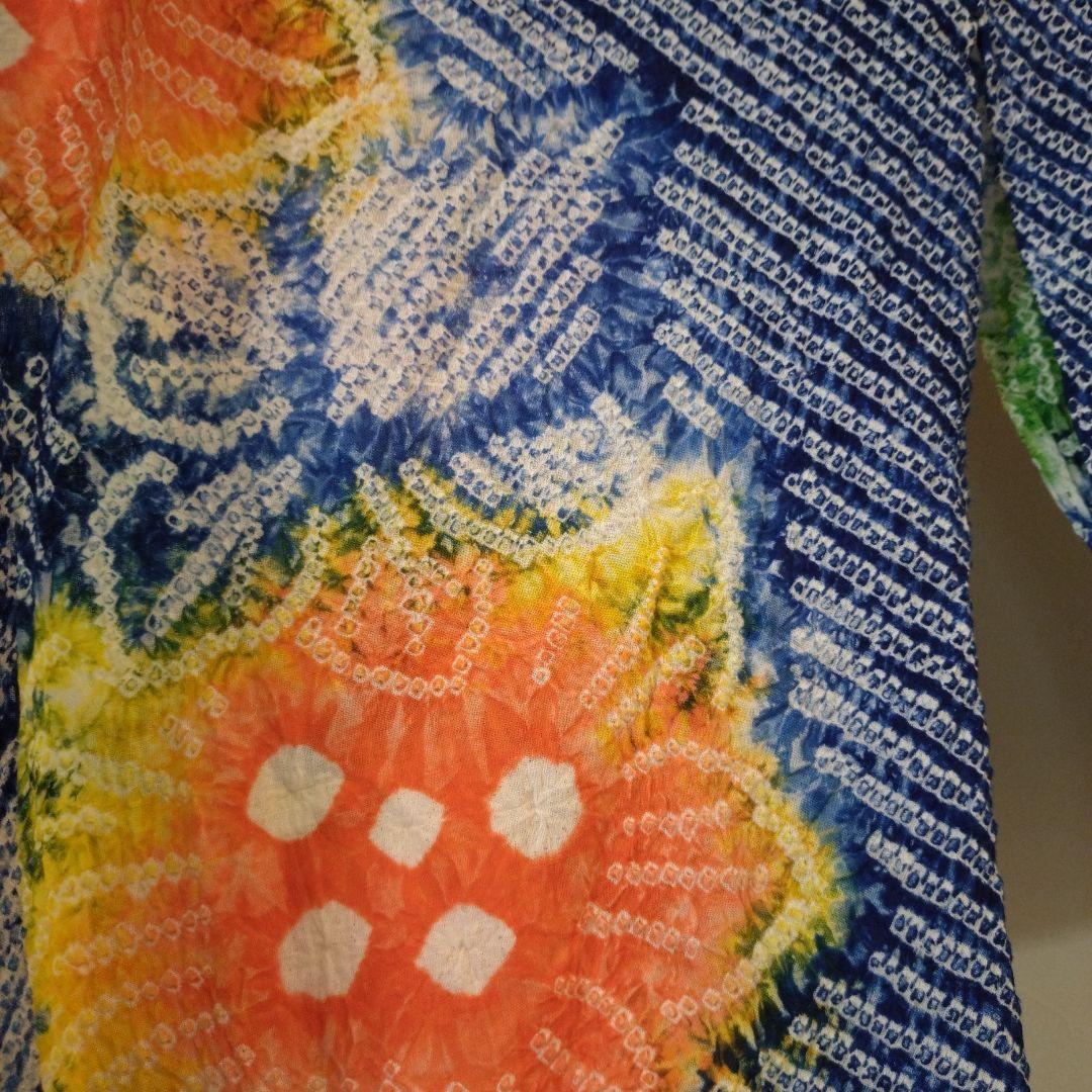 有松鳴海絞り浴衣