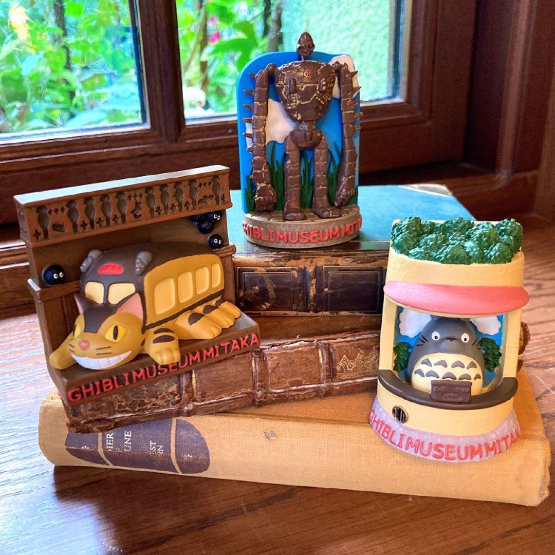 未開封新品　ジブリ美術館　レリーフマグネット　3つセット