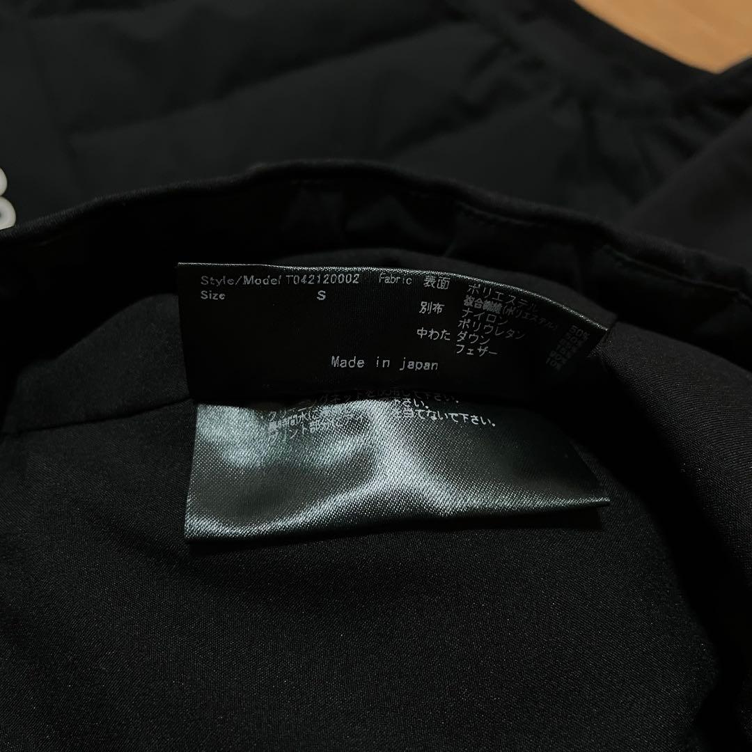TFW49 ダウンベスト　ブラック　S ゴルフ　防寒