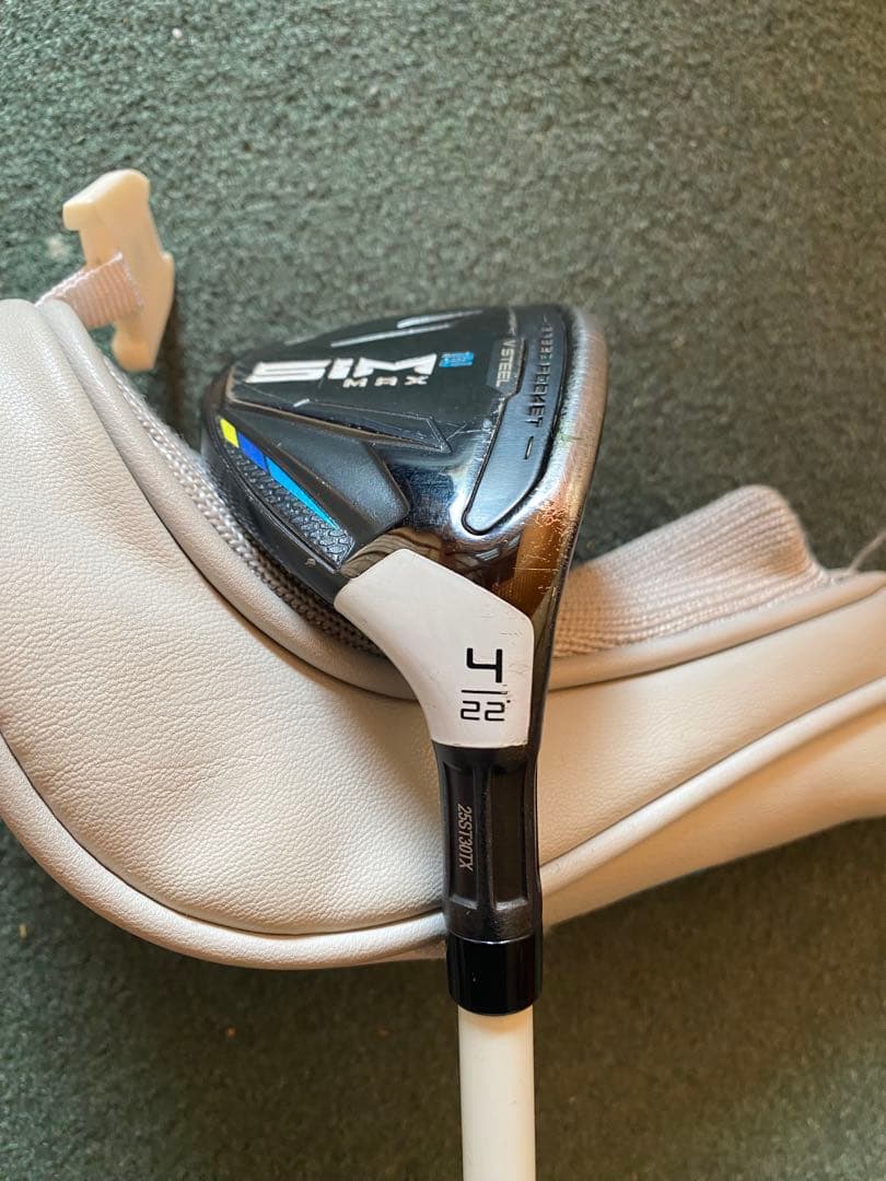 sim2 max レディース4番ユーティリティ ヘッドカバー付き