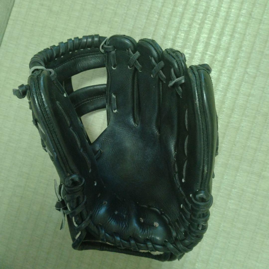 Slugger 硬式グローブ ブラック デアスキン