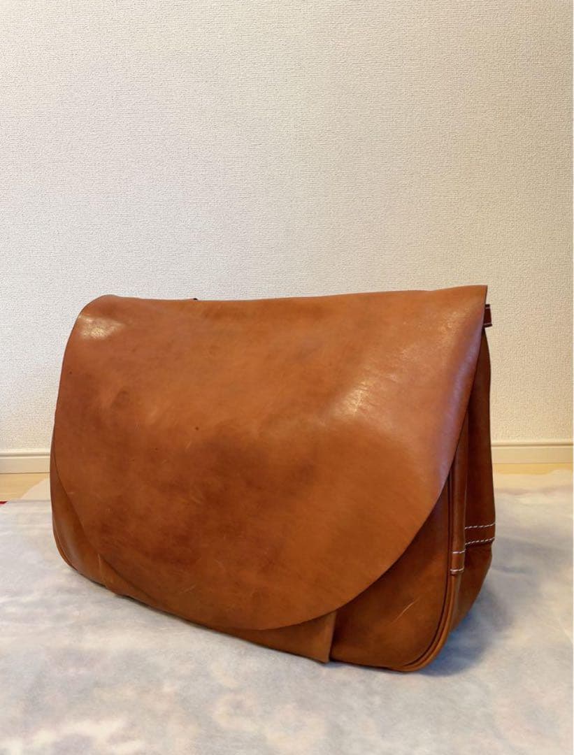 リアルマッコイズ FRONT-QUARTER ホースハイドMAIL BAG