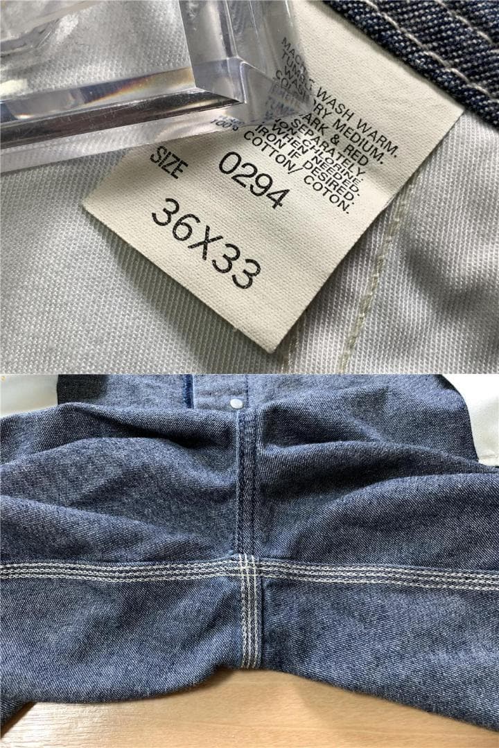 Lee 日本製☆ワイドオーバーオール☆レトロデニム☆メンズL・レディースLL