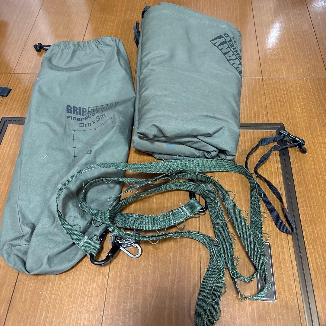 グリップスワニー　3m x 3m タープ