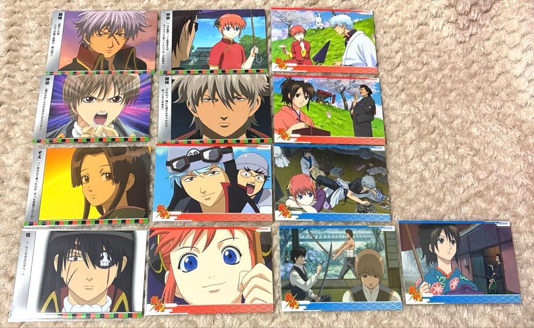 【美品】112 枚銀魂カードガム（教訓）＆カードダス マスターズ （ほぼコンプ）