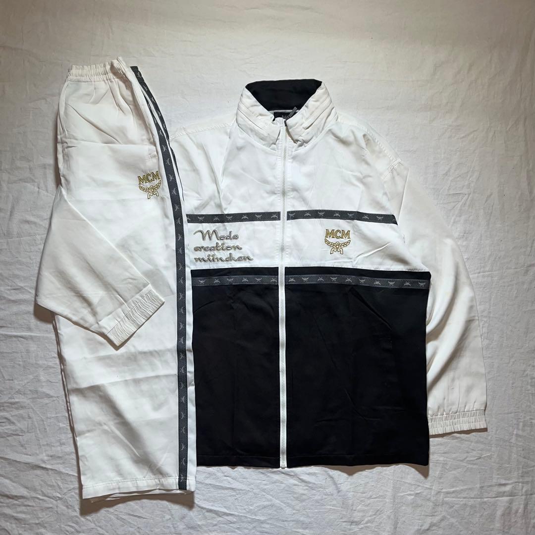 Y2K 90s 00s MCM ナイロン　セットアップ　上下