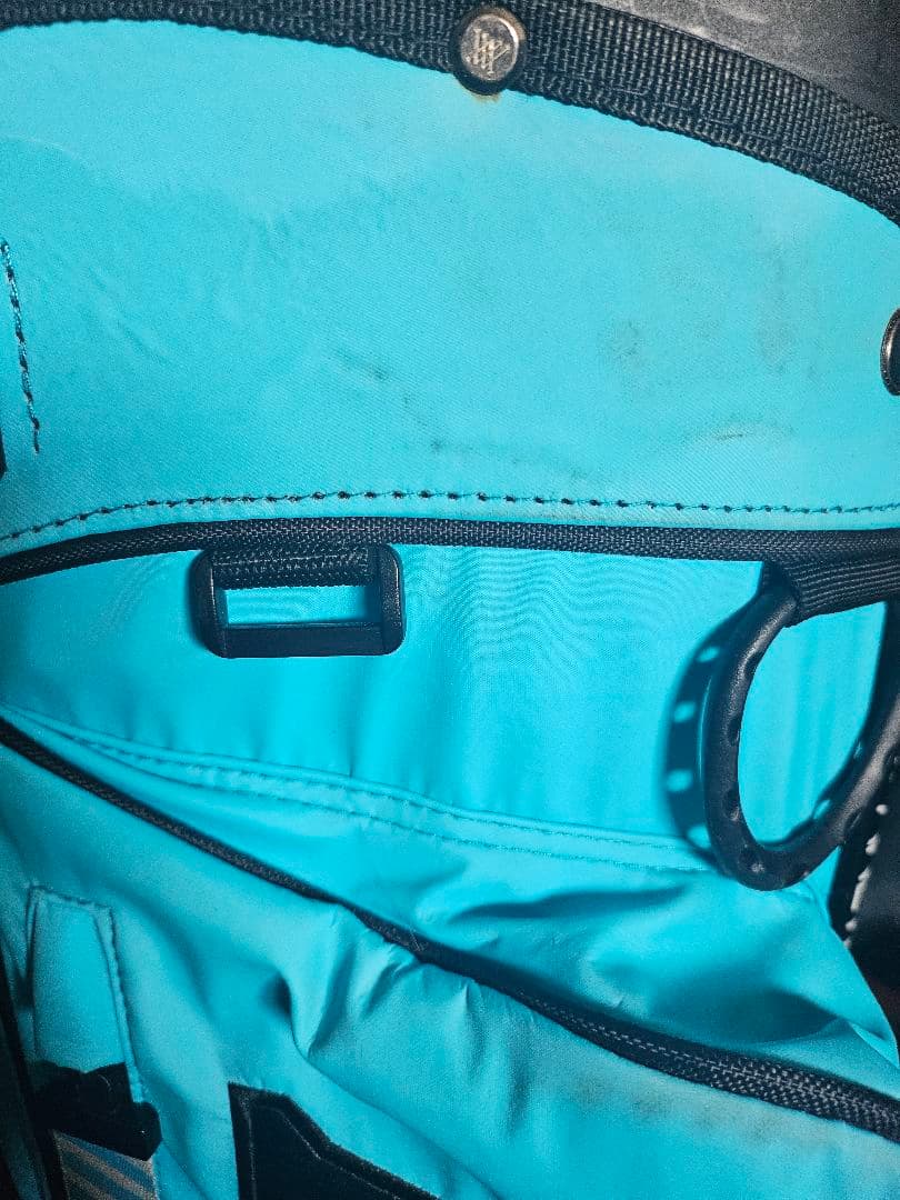 ANEWゴルフ スタンドキャディバッグブルー