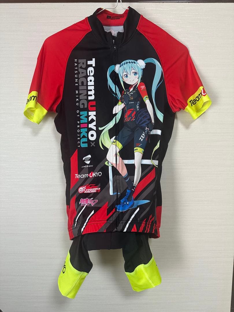 ATLAS Team UKYO 初音ミク サイクルジャージ