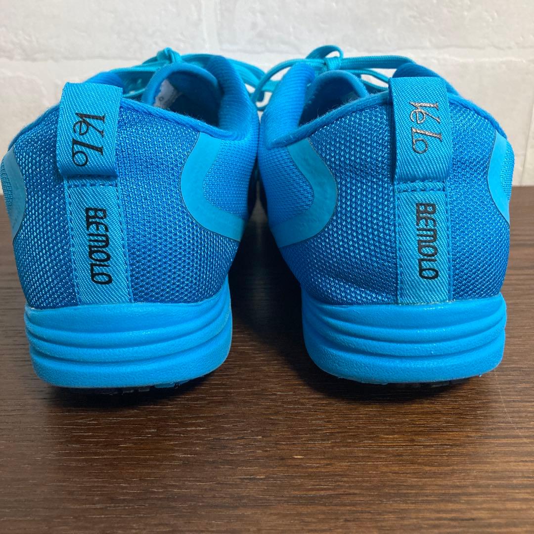 ビモロシューズ BeMoLo ランニングベロ トリコ ブルー 24cm