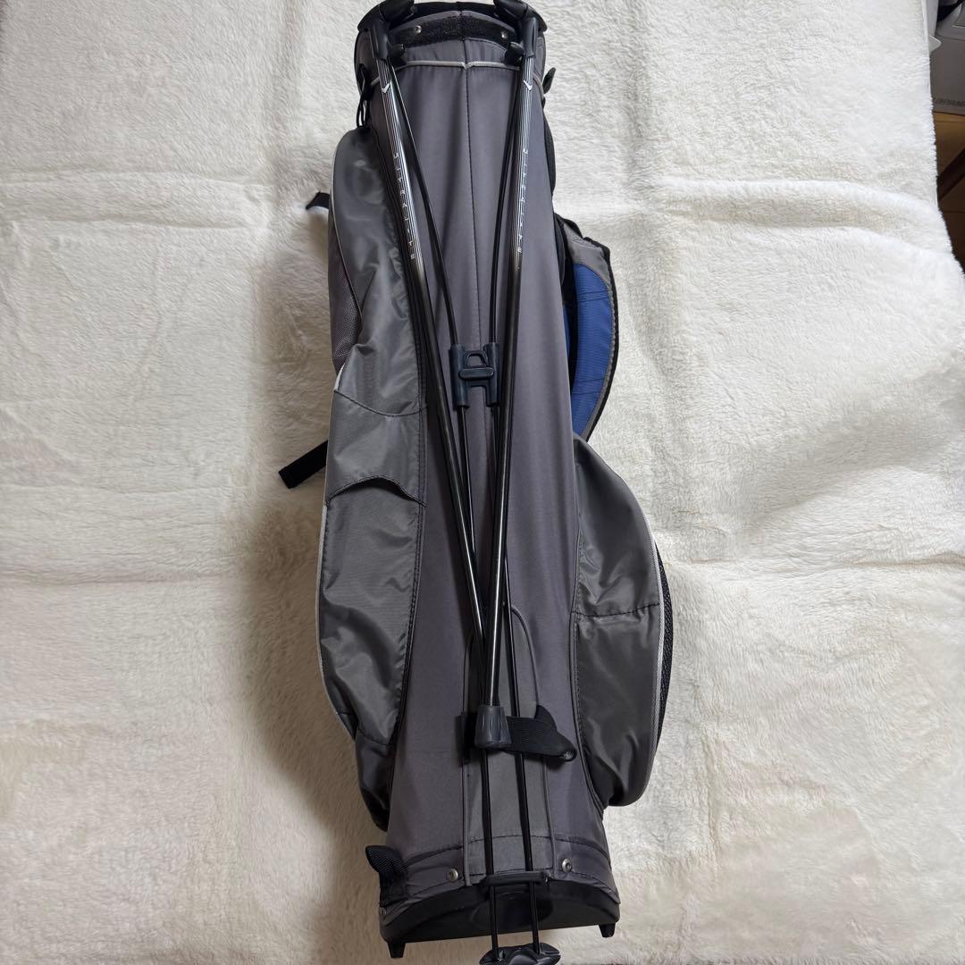 美品Callaway GOLF ゴルフキャリーバッグ　スタンドタイプ青灰