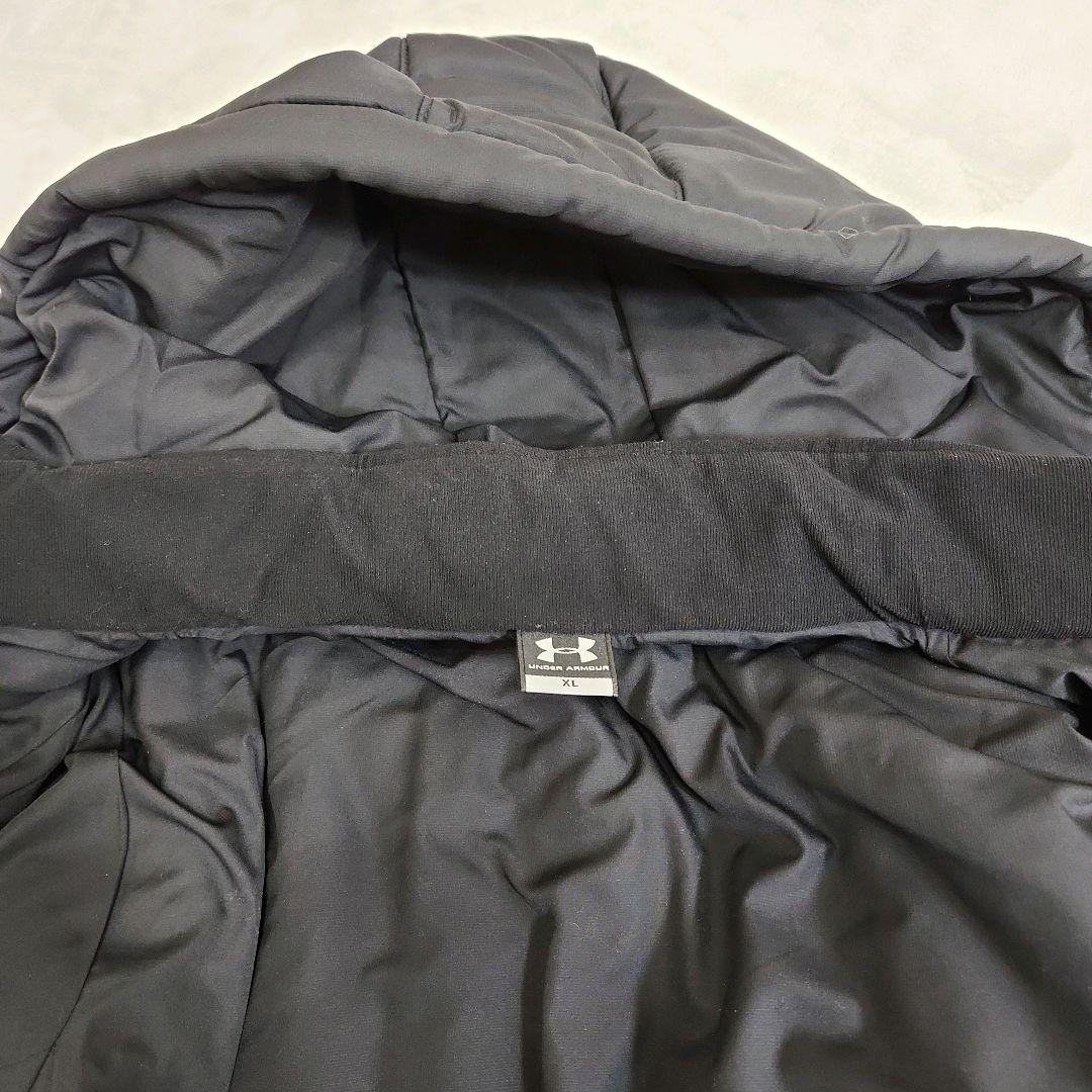 Under Armour アンダーアーマーフード付きベンチコート ブラック XL