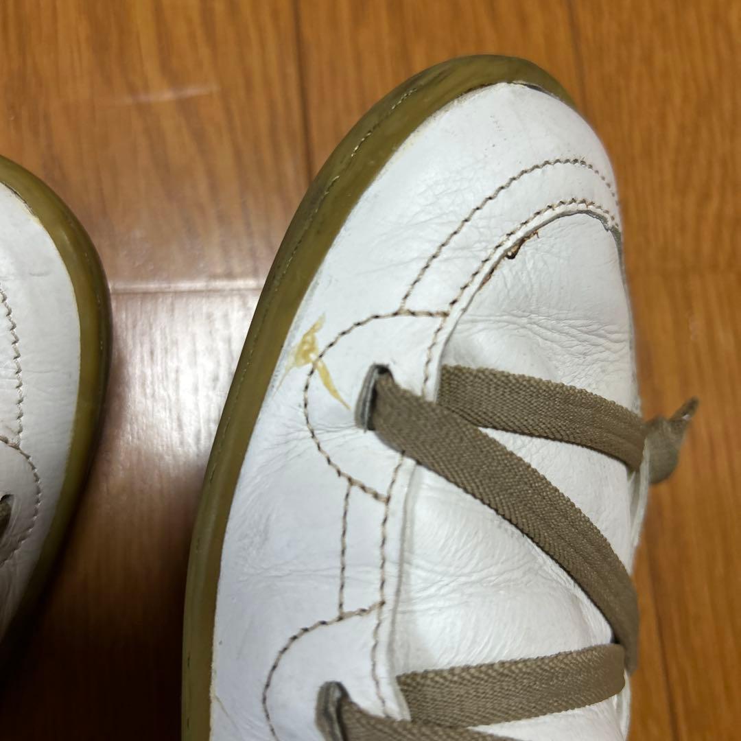 最後の値下げ！CAMPER ホワイトレザー ハイカットブーツ