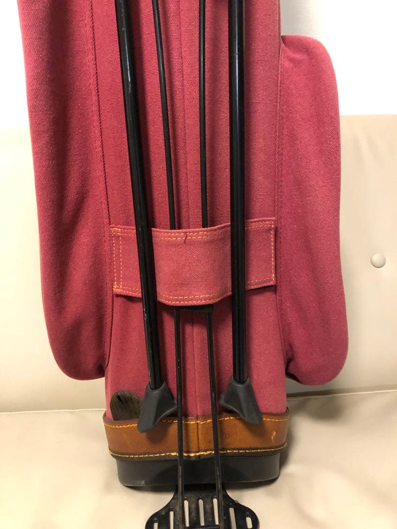 【送料込み】国内1点のみ☆アドミラルファン必見☆デニム&レザーキャディバッグ