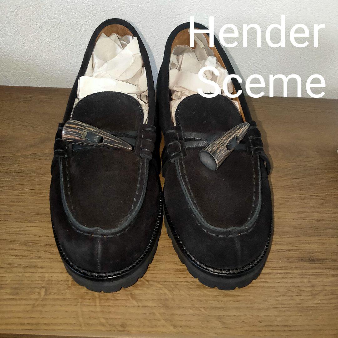 HenderScheme horn loafer トグル ローファー ブラック