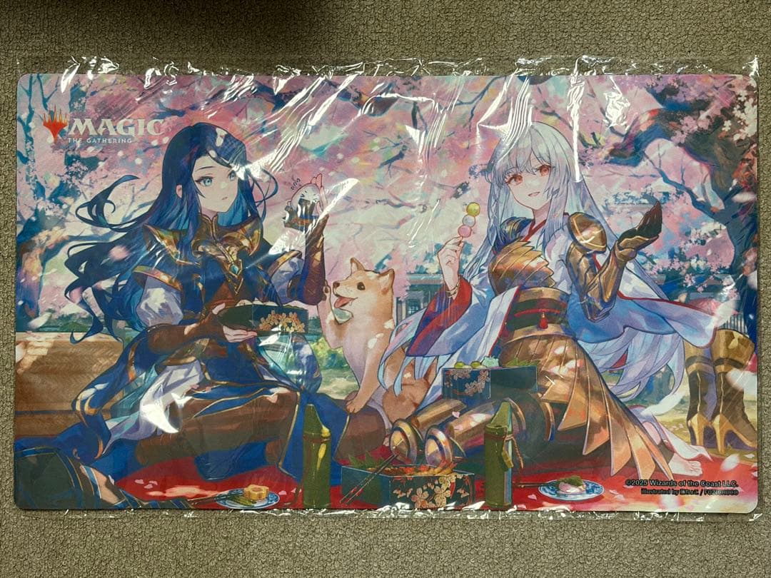 放浪皇のお花見キャンペーン 放浪皇 ナーセット集合ver 未開封 プレイマット