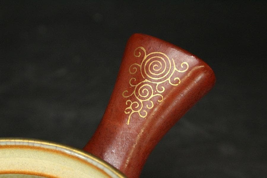 煎茶 九谷 色絵 茶器揃(LC917)