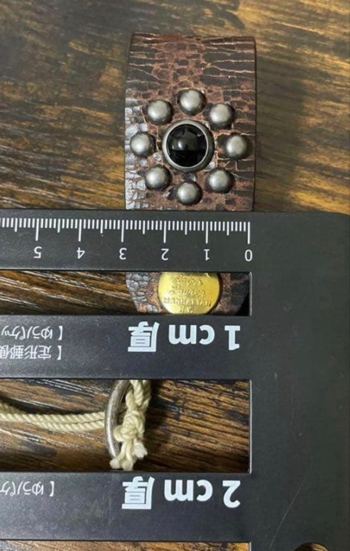 ★RRL★新品未使用★スタッズキーホルダーリング★廃盤★ラルフrrl 生産中止