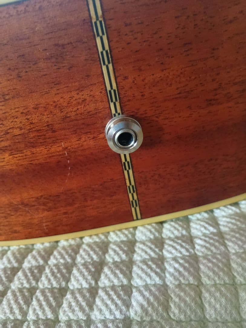 Fender DG-16NATアコースティックギターハードケース、ピックアップ付