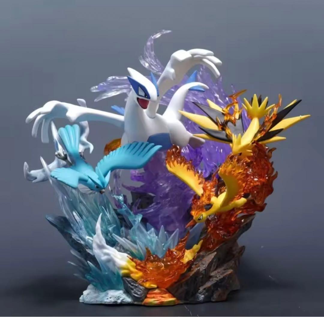 ポケモンフィギュア 31cm ルギア ファイヤー サンダー フリーザー 海外品