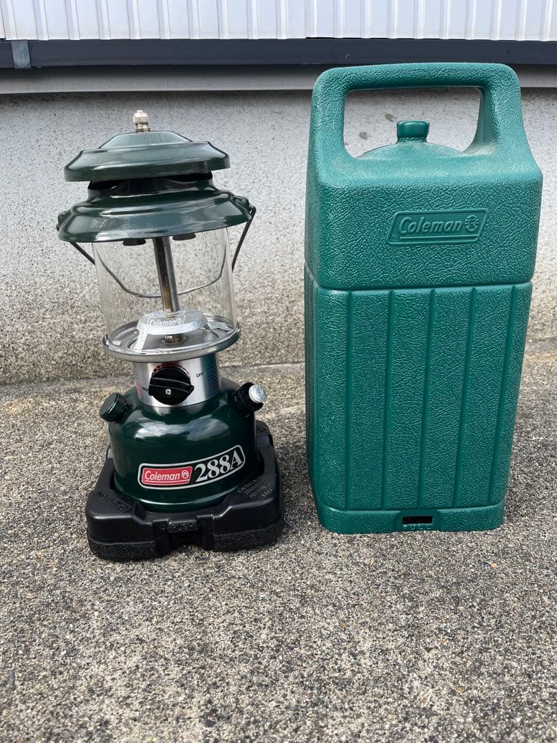 Coleman 288A ランタン グリーン 付属品あり