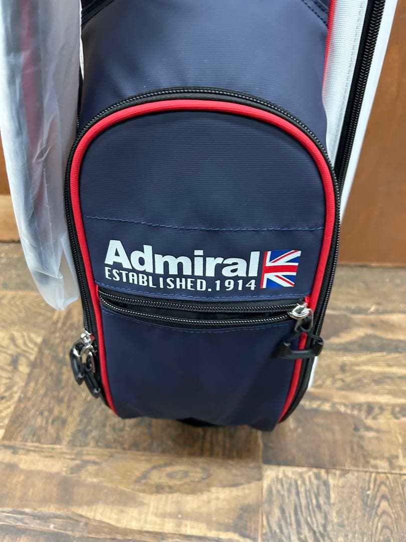 キャディバッグ　アドミラル　未使用