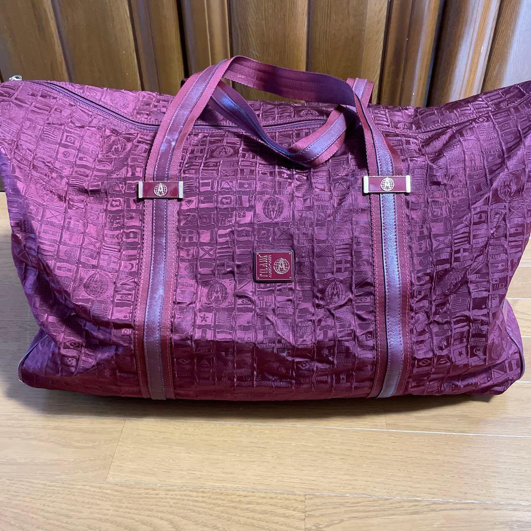 ALVIERO MARTINI ボストンバッグ レッド 希少