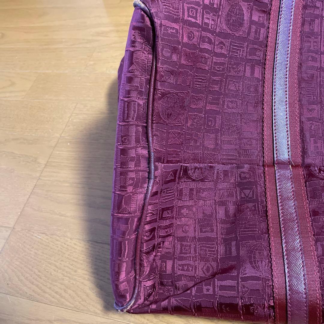 ALVIERO MARTINI ボストンバッグ レッド 希少
