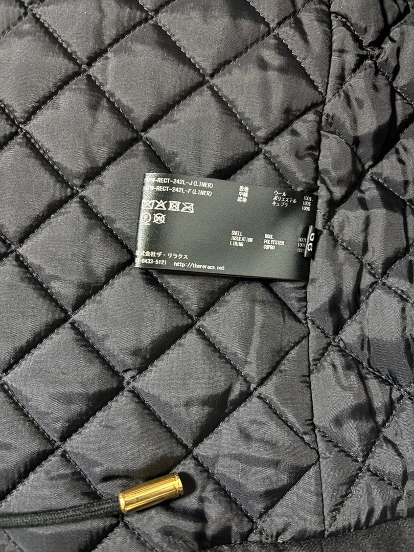 未使用◆THE RERACS ライナーベスト付きモッズコート アウター 定番