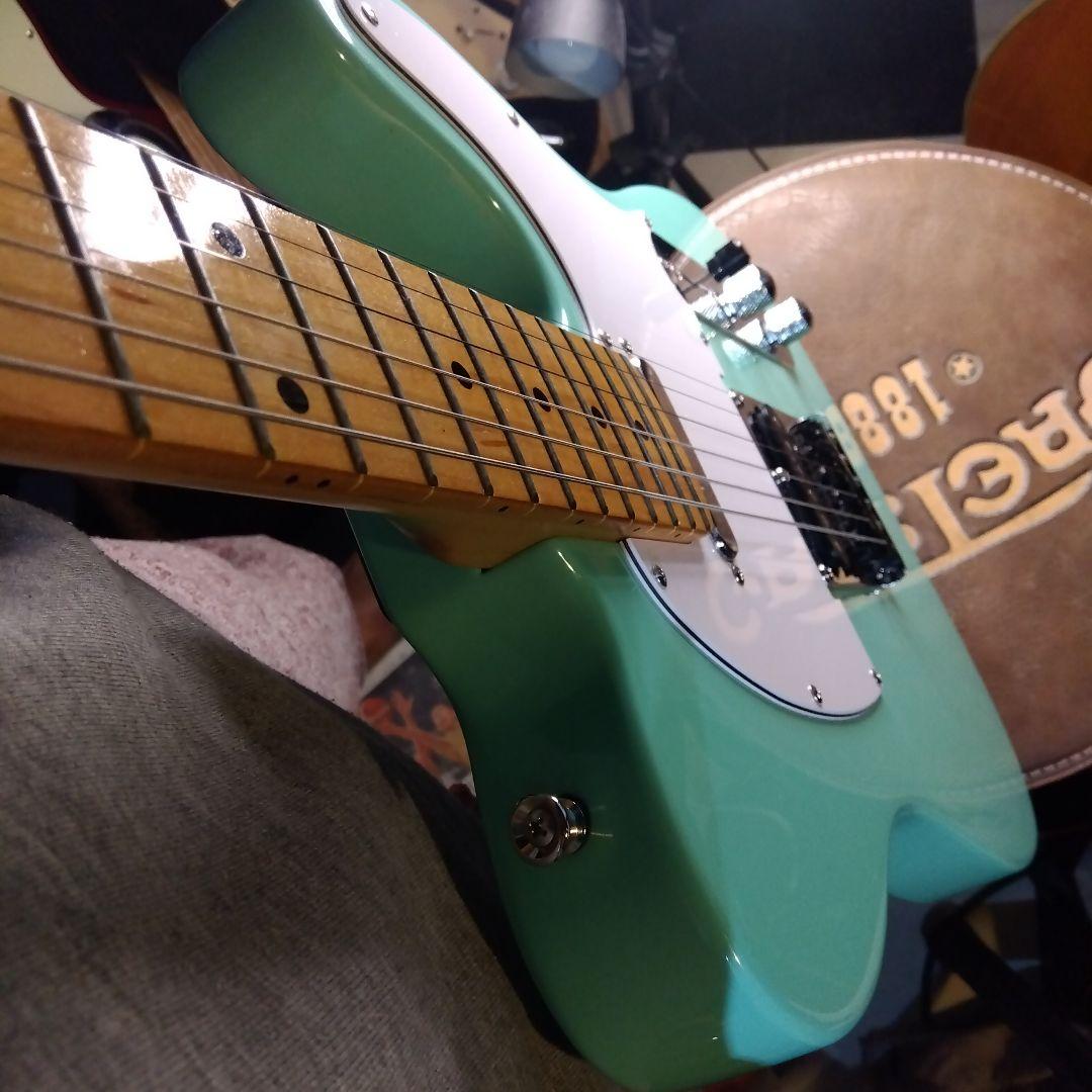 テレキャスタータイプ エレキギター ミントグリーン