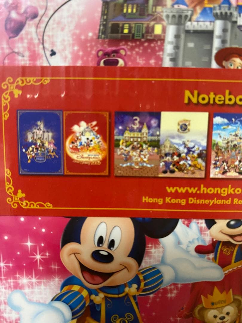 香港ディズニー　10周年　ノートセット　5冊
