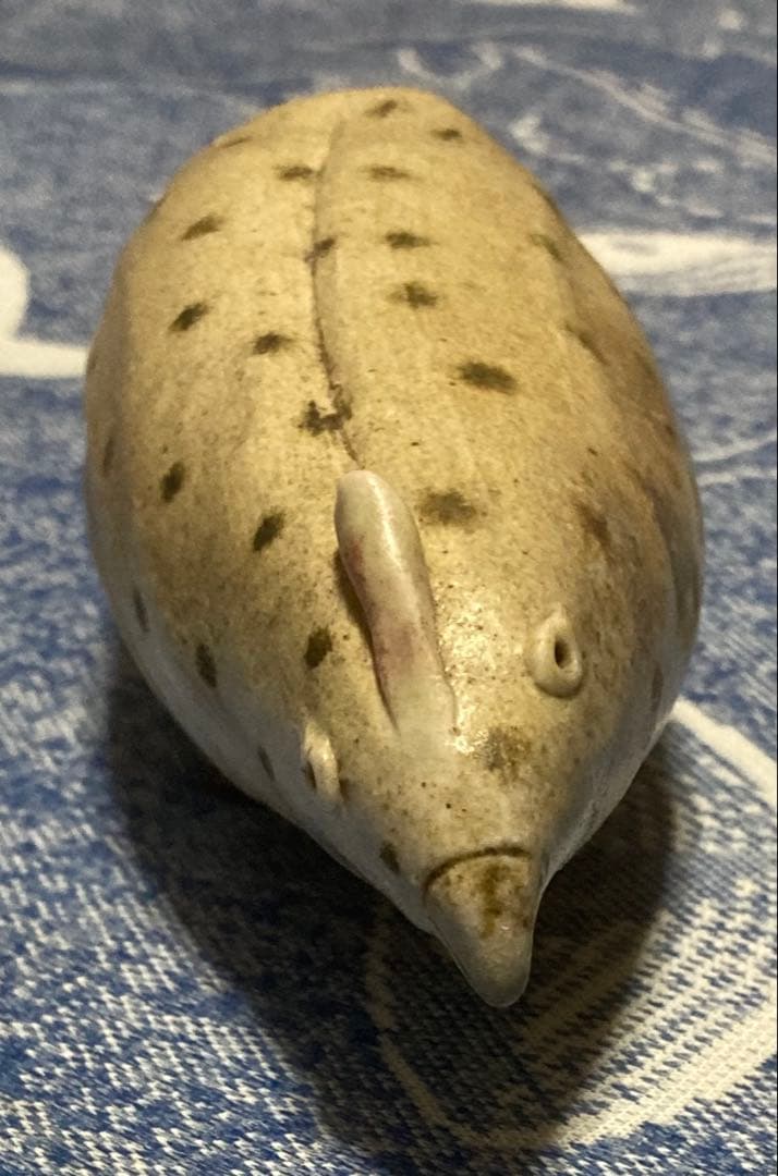 ジャンク品 詳細不明 鳥の置物 陶器