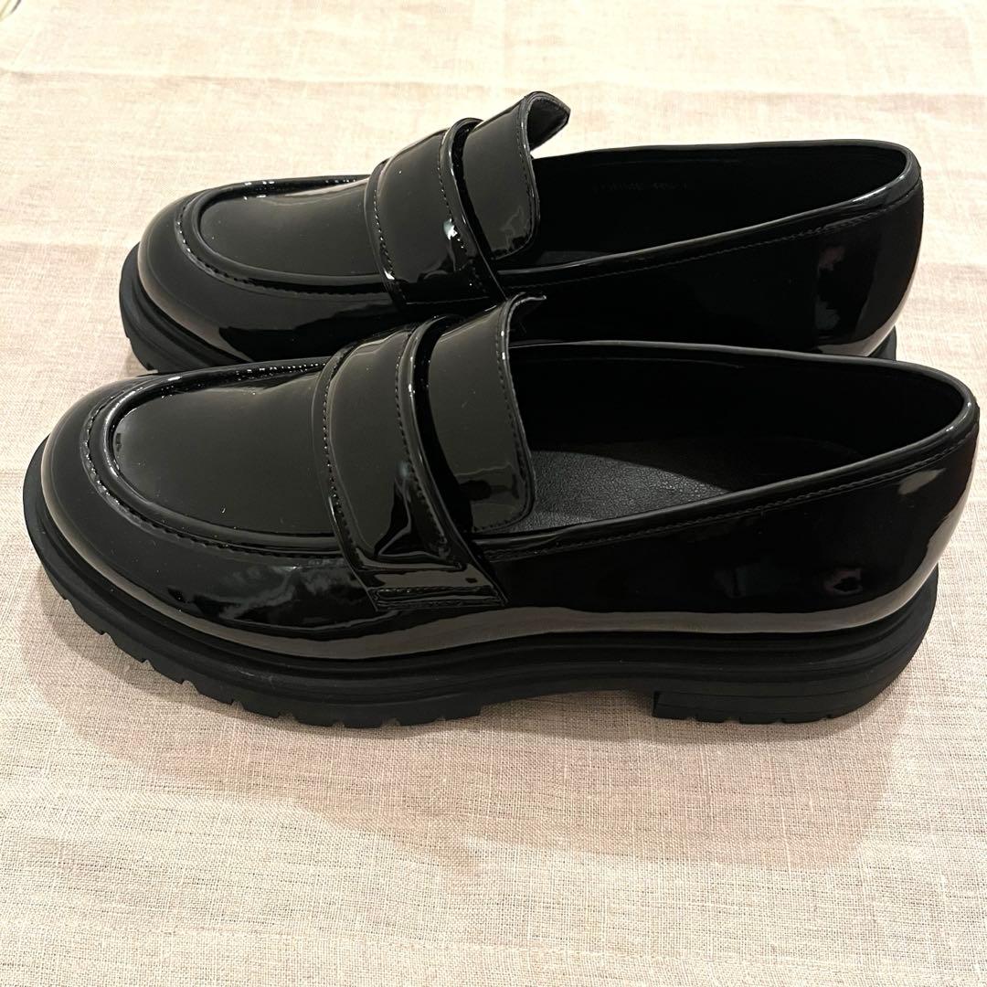 東原亜希【FORME】レインローファー ★新品（L）