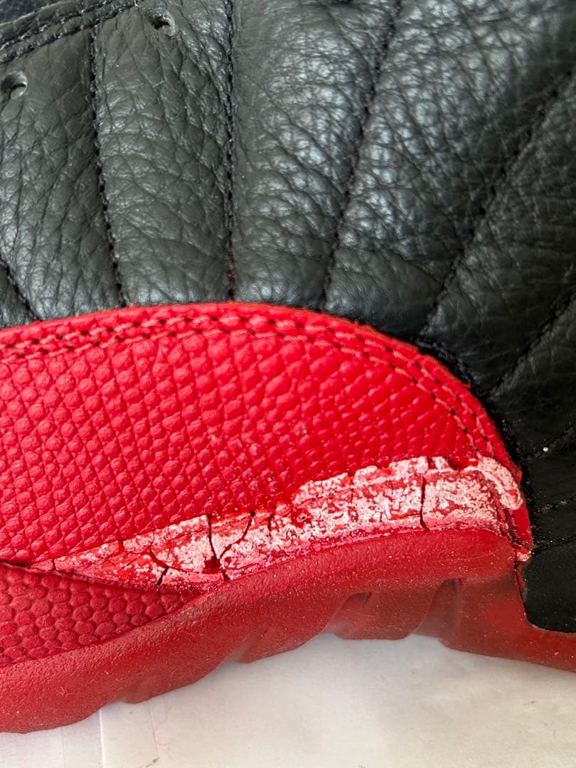 Air Jordan 12 ブラック/レッド