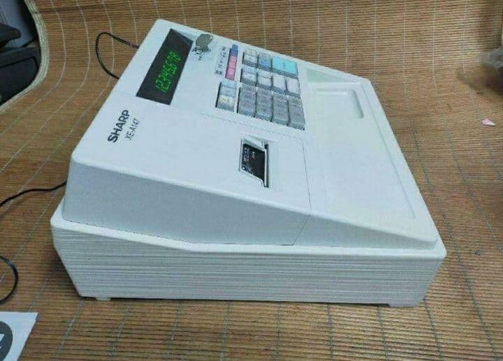 シャープレジスター　XE-A147　PC連携売上管理フル設定無料　003011
