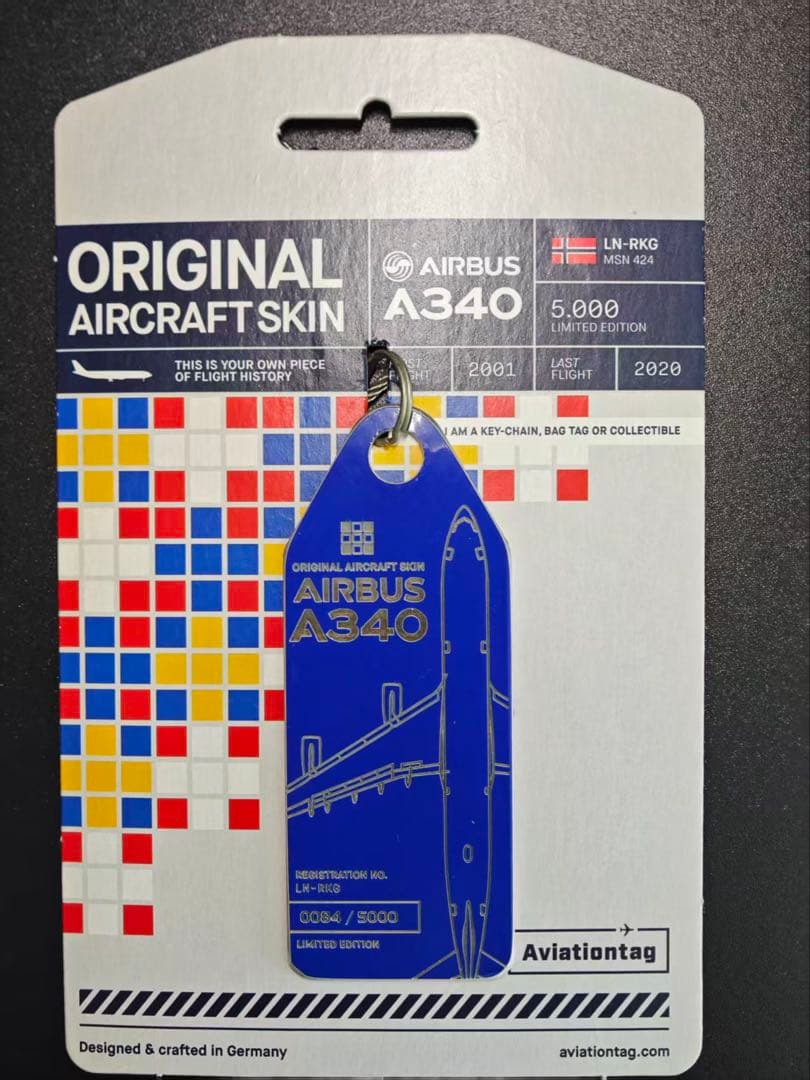 てつさん予定 SK SAS航空 Aviationtag A340-300