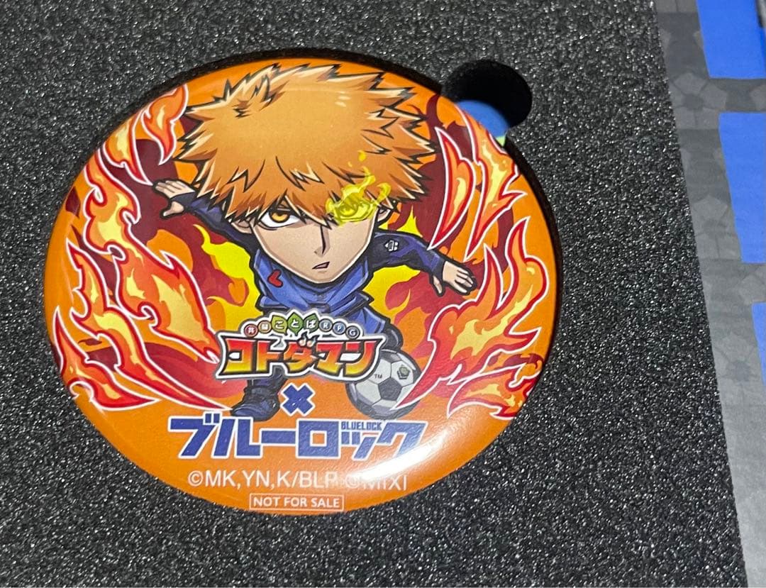 コトダマン ブルーロック 國神錬介 缶バッジ 30名限定 抽選 当選