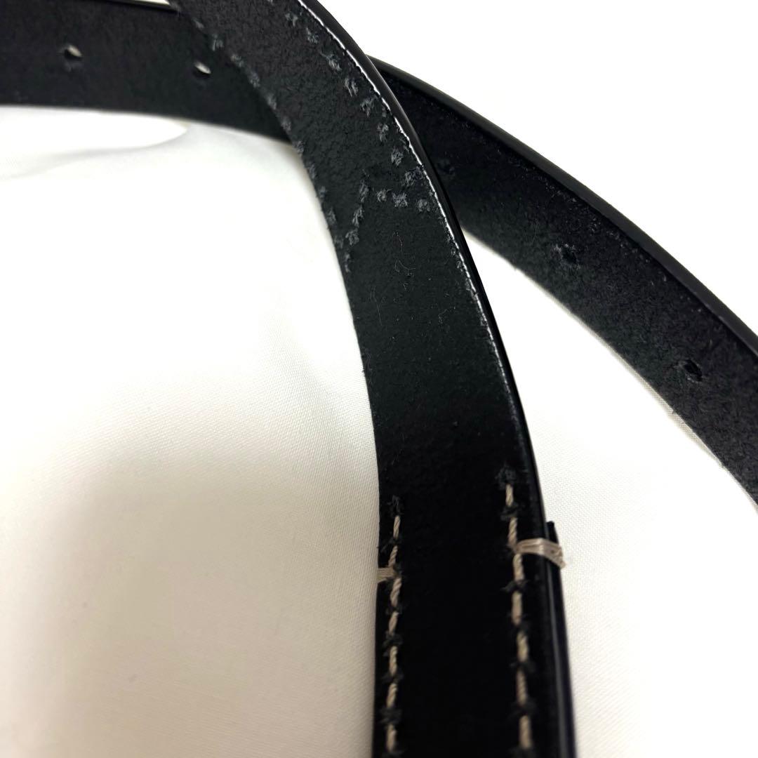 lemaire 革ベルト　黒