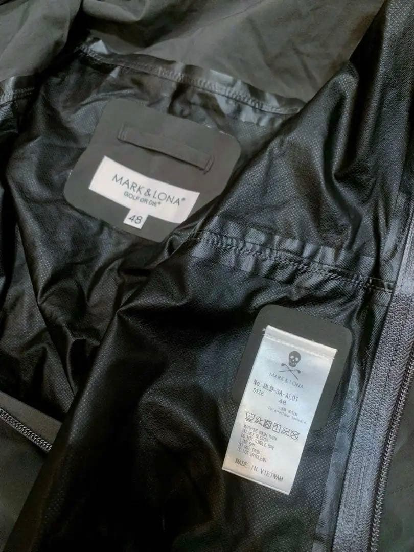 新品未使用 MARK&LONA レインウェア　48 セットアップ　ストレッチ