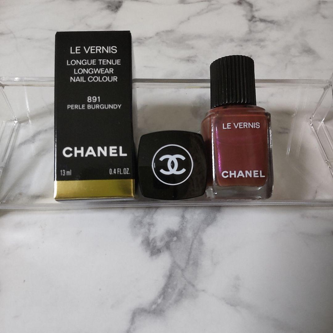 【生産終了】CHANEL ヴェルニロングトゥニュ★891 ペルルバーガンディ