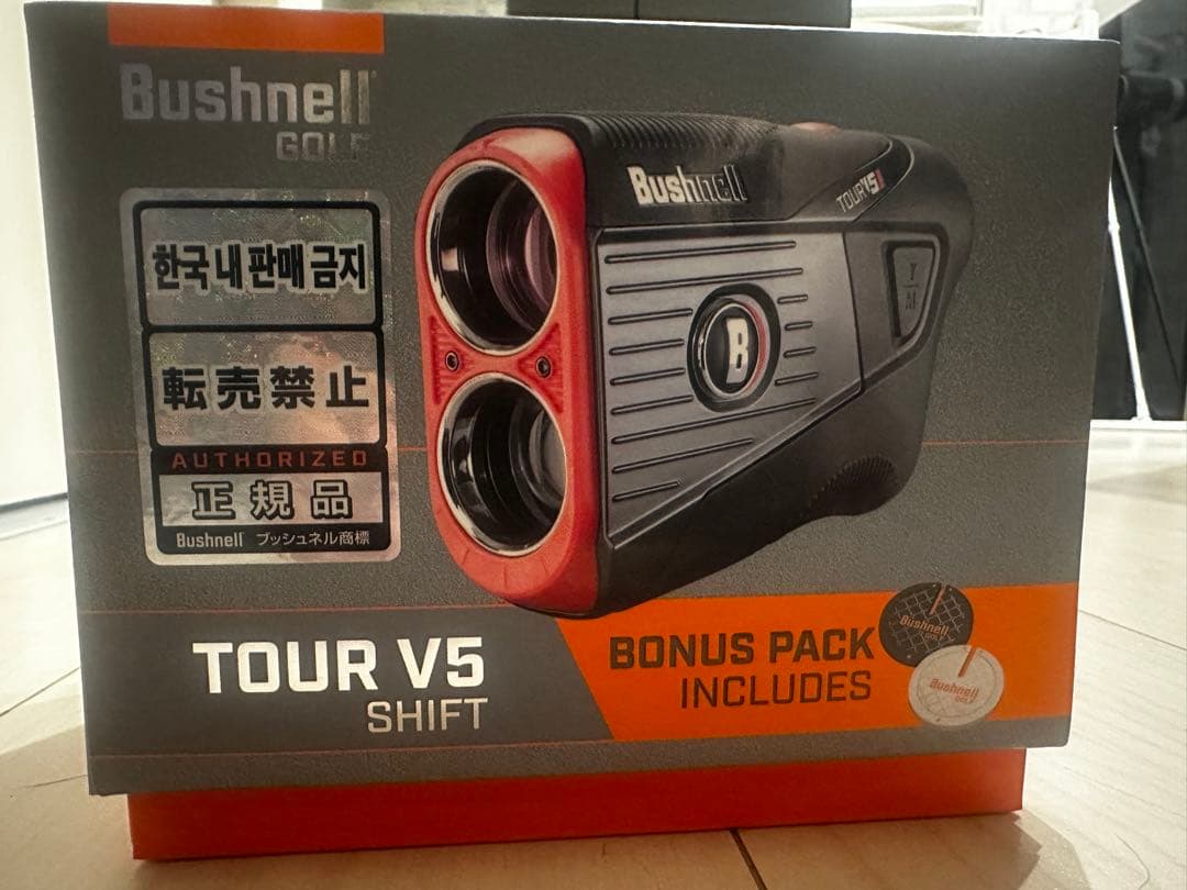 新品未使用ブッシュネル　ゴルフ用距離計　Bushnell Tour V5