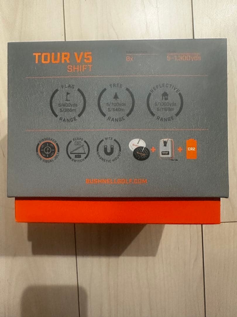 新品未使用ブッシュネル　ゴルフ用距離計　Bushnell Tour V5