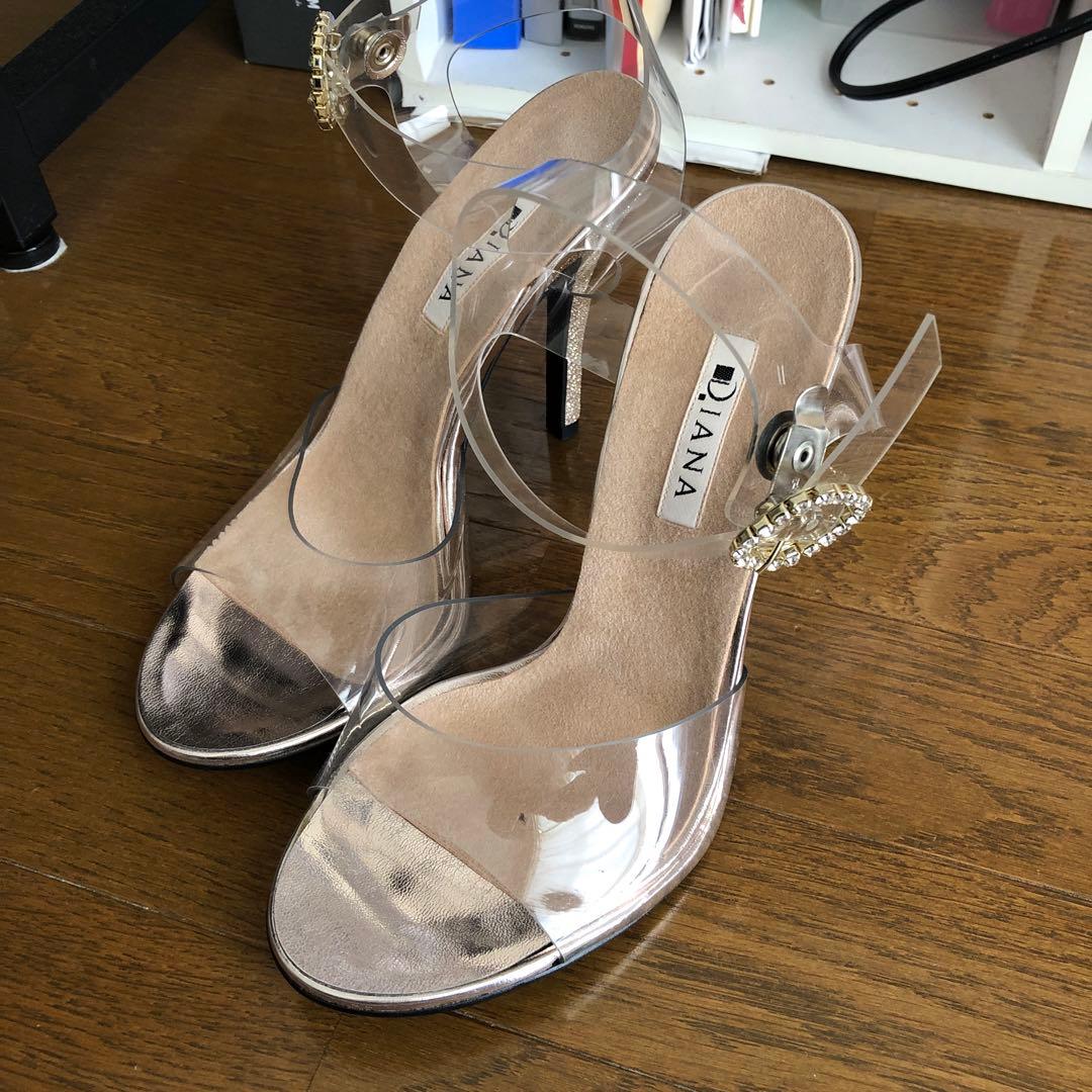 DIANA クリア ヒールミュール