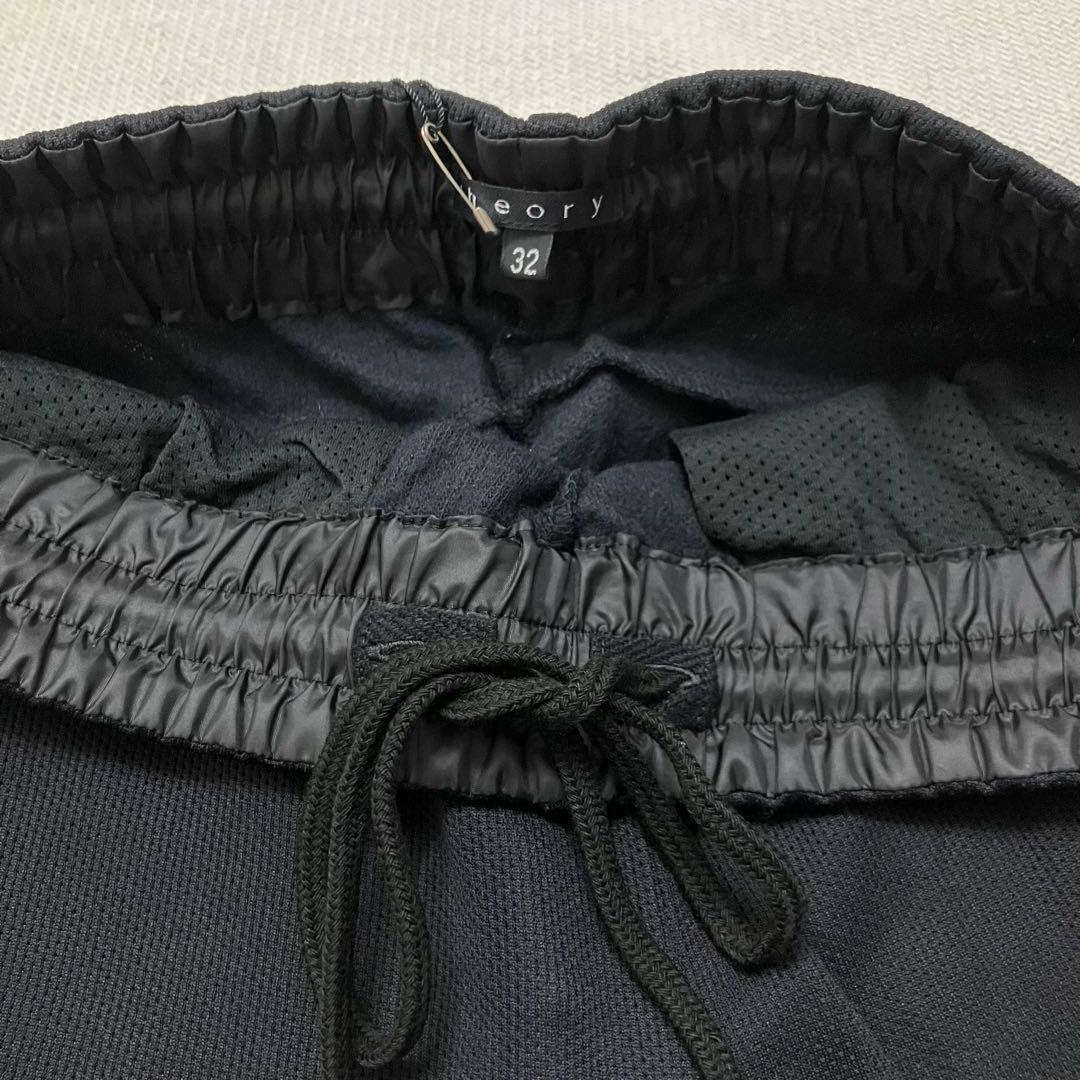 【theory】メンズ ジャージセットアップ ブラック M