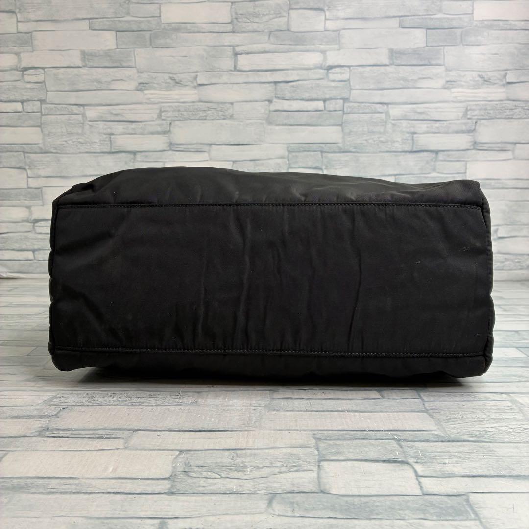 美品　155 PRADA プラダ　ハンドバッグ　トートバッグ　ブラック　qj4