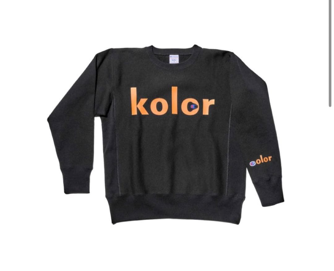 kolor championコラボ　スウェット